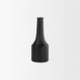 69857 - Aubrey Small 14.0H Black Iron Flower Vase