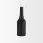 69858 - Aubrey Medium 18.0H Black Iron Flower Jug Vase