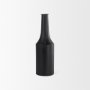 69858 - Aubrey Medium 18.0H Black Iron Flower Jug Vase