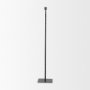 69862 - Porter 6.0L x 6.0W x 30.0H Large Black Iron Candle Holder