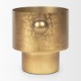 69866 - Juno 6.5H Medium Gold Iron Medium Vase 