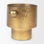 69866 - Juno 6.5H Medium Gold Iron Medium Vase 