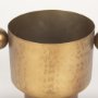 69866 - Juno 6.5H Medium Gold Iron Medium Vase 