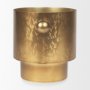 69867 - Juno 8.5H Large Gold Iron Vase