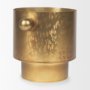 69867 - Juno 8.5H Large Gold Iron Vase