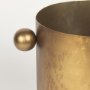69867 - Juno 8.5H Large Gold Iron Vase
