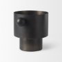 69870 - Juno 6.5H Medium Black Iron Vase