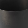 69870 - Juno 6.5H Medium Black Iron Vase
