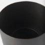 69870 - Juno 6.5H Medium Black Iron Vase