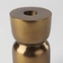 69868 - Malta Aluminum Candle Holder Small