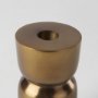 69868 - Malta Aluminum Candle Holder Small