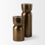 69869 - Malta Aluminum Candle Holder Large