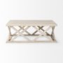 69741 - Forsey 48.0L x 28.0W x 17.5H Blonde Wood Rectangular Coffee Table