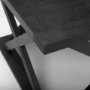 69743 - Forsey 48.0L x 28.0W x 17.5H Black Wood Rectangular Coffee Table