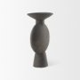 69810 - Kaz 6.7L x 5.5W x 11.2H Earthy Brown Ceramic Vase