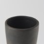 69812 - Kaz 8.3L x 3.9W x 16.7H Earthy Brown Ceramic Vase