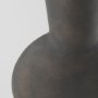 69812 - Kaz 8.3L x 3.9W x 16.7H Earthy Brown Ceramic Vase