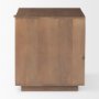 69934 - Grier Medium Brown Wood w/ Cane End Table