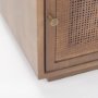 69934 - Grier Medium Brown Wood w/ Cane End Table