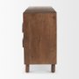69940 - Astrid 71L x 17W x 30.3H Medium Brown Solid Wood 6 Drawer Sideboard