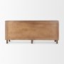 69940 - Astrid 71L x 17W x 30.3H Medium Brown Solid Wood 6 Drawer Sideboard