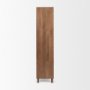 69942 - Astrid 36.0L x 17.0W x 70.0H Medium Brown Solid Wood Armoire