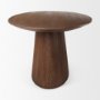 69961-AB - Lance 94"L x 50"W x30"H Medium Brown Solid Wood Oval Dining Table