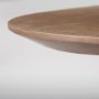 69961-AB - Lance 94"L x 50"W x30"H Medium Brown Solid Wood Oval Dining Table
