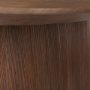 69961-AB - Lance 94"L x 50"W x30"H Medium Brown Solid Wood Oval Dining Table