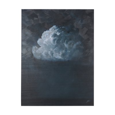 102242-L - Night cloud I by Mercana Studio a Hand Embellished Textured Canvas