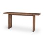 69906 - Grier 65" Medium Brown Solid Wood w/ Cane Console Table