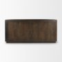 69883 - Terra 72L x 18W x 32H Dark Brown Wood Fluted Sideboard