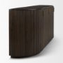 69883 - Terra 72L x 18W x 32H Dark Brown Wood Fluted Sideboard