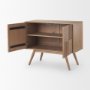 69889 - Sable 37.0L x 17.0W x 30.5H Light Brown Wood Accent Cabinet