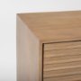 69889 - Sable 37.0L x 17.0W x 30.5H Light Brown Wood Accent Cabinet