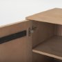 69889 - Sable 37.0L x 17.0W x 30.5H Light Brown Wood Accent Cabinet