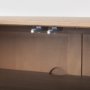 69889 - Sable 37.0L x 17.0W x 30.5H Light Brown Wood Accent Cabinet