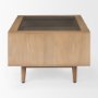 69890 - Sable  38.0L x 27.0W x 18.0H Light Brown Wood Coffee Table