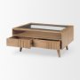 69890 - Sable  38.0L x 27.0W x 18.0H Light Brown Wood Coffee Table
