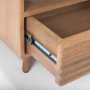 69890 - Sable  38.0L x 27.0W x 18.0H Light Brown Wood Coffee Table