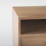 69891 - Sable  19.0L x 19.0W x 21.5H Light Brown Wood Side Table