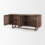 69894 - Grier Medium Brown Solid Wood W/Cane Sideboard