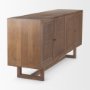 69894 - Grier Medium Brown Solid Wood W/Cane Sideboard