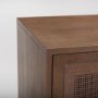 69894 - Grier Medium Brown Solid Wood W/Cane Sideboard