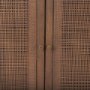 69894 - Grier Medium Brown Solid Wood W/Cane Sideboard