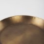 69949 - Eagan 16.0L x 16.0W x 1.5H Brass Aluminium Tray Small