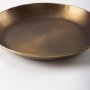 69949 - Eagan 16.0L x 16.0W x 1.5H Brass Aluminium Tray Small