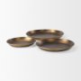 69950 - Eagan 20.0L x 20.0W x 1.8H Brass Aluminium Tray Medium