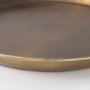 69951 - Eagan 24.0L x 24.0W x 2.0H Brass Aluminium Tray Large