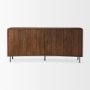 69960 - Lance 70.0L x 15.0W x 32.0H Medium Brown Solid Wood Sideboard